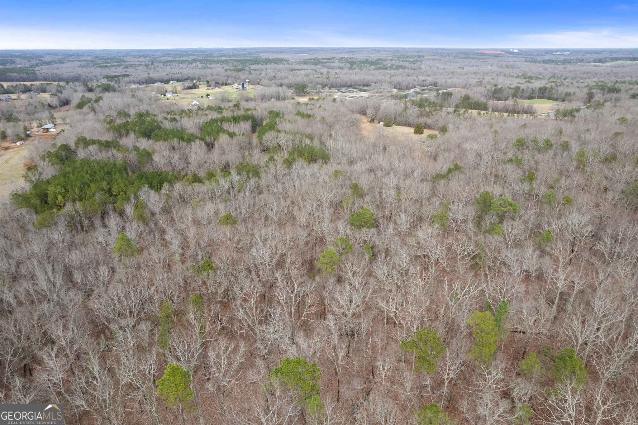 34.61-acres Walker Road Meansville, GA 30256 - Photo 11 of 19 a view of city and green space