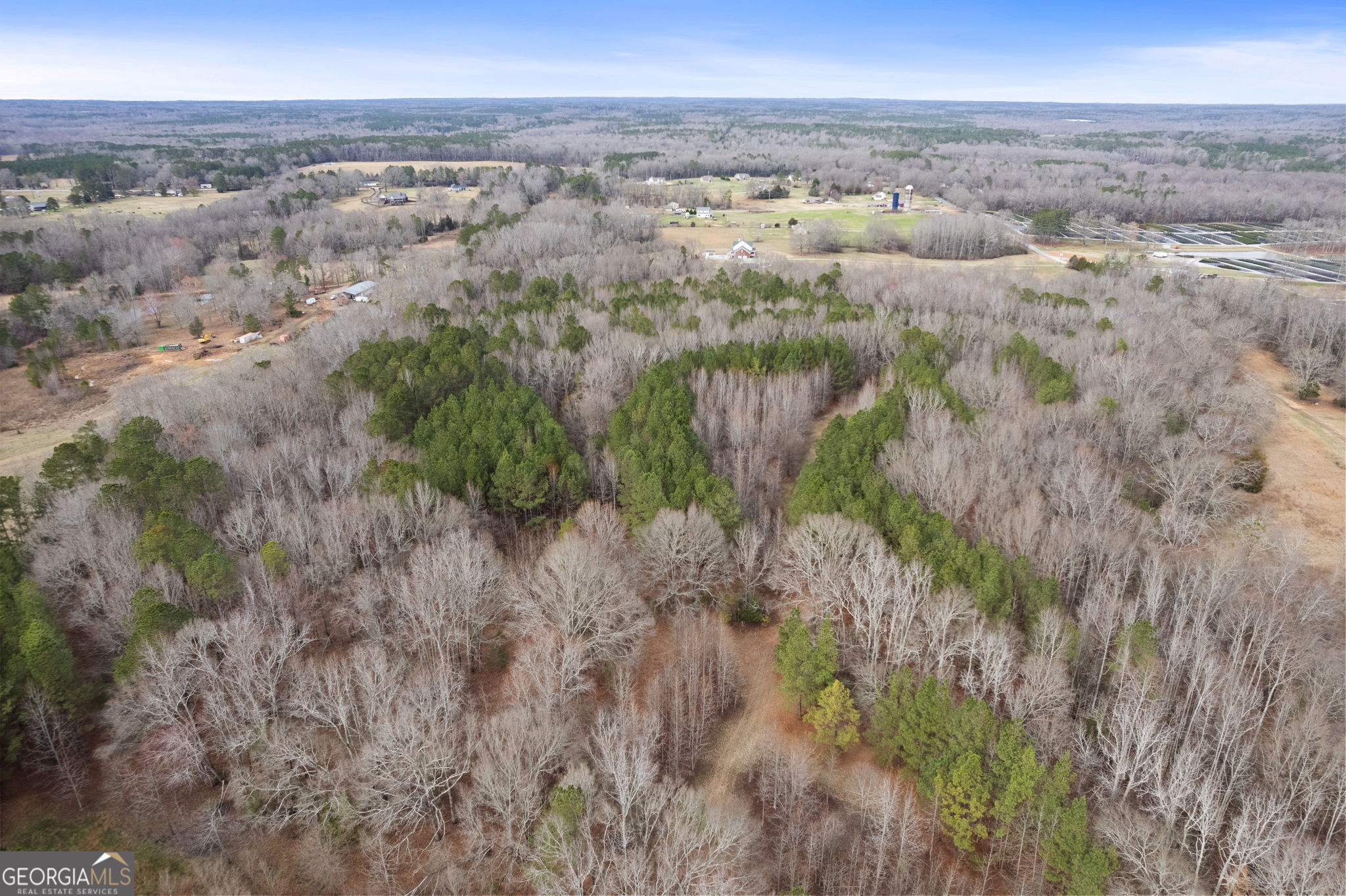 34.61-acres Walker Road Meansville, GA 30256 - Photo 9 of 19 a view of city and ocean