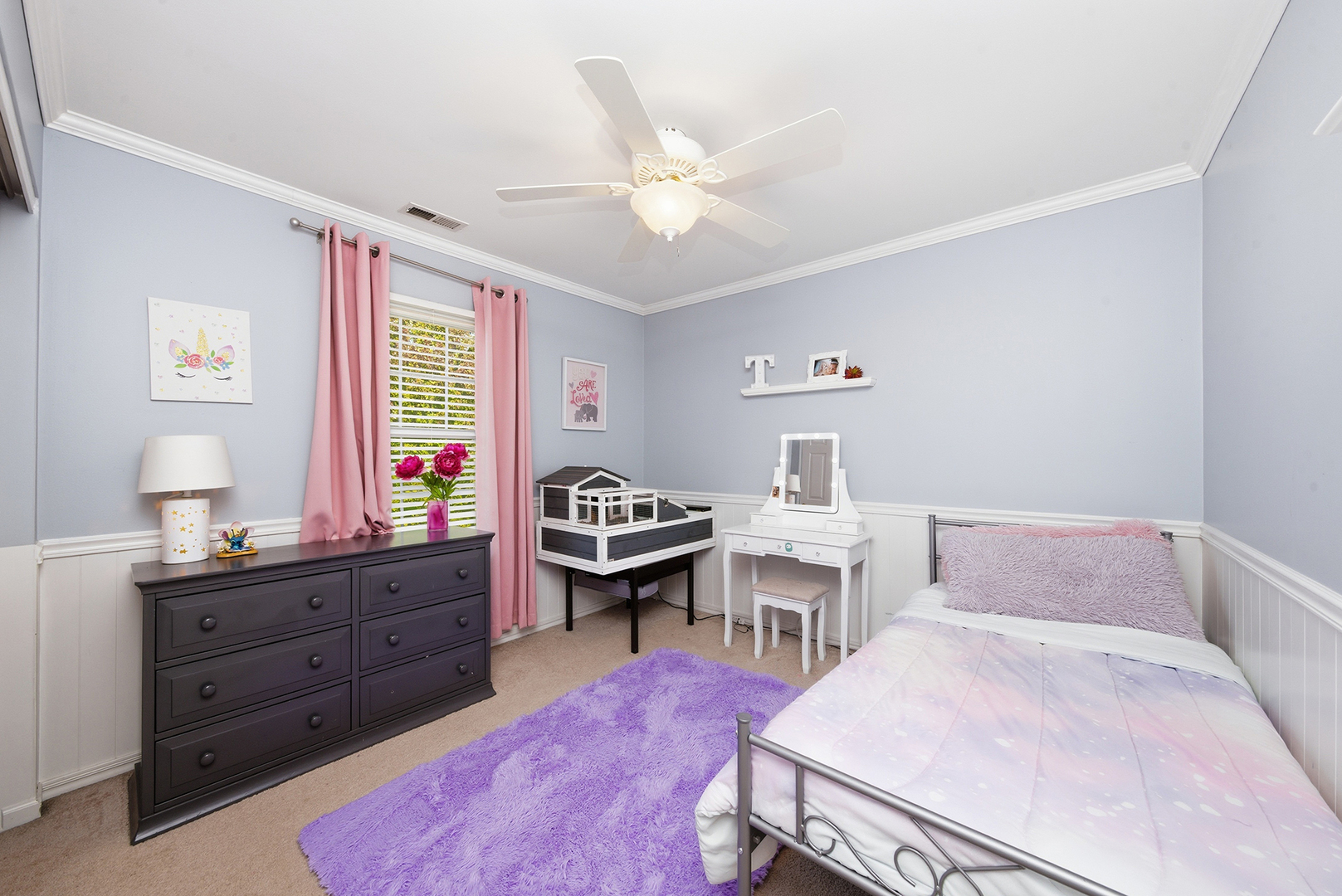 1461 Waterside Drive Bolingbrook, IL 60490 - Photo 16 of 26 a bedroom with a bed and a dresser
