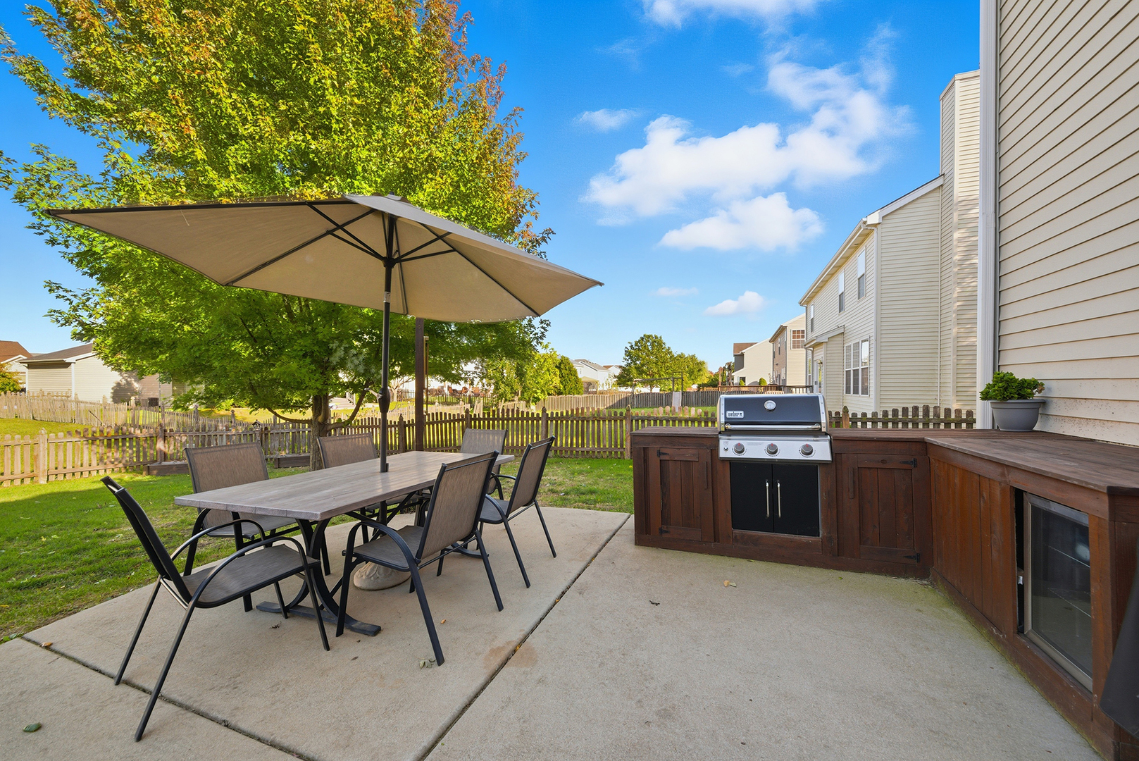 1461 Waterside Drive Bolingbrook, IL 60490 - Photo 22 of 26 a view of a chairs and table in the patio