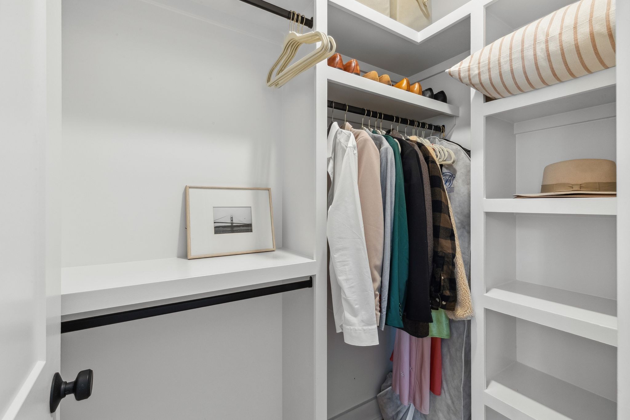 423 A American Road Nashville, TN 37209 - Photo 43 of 47 a view of walk in closet with clothes and shoes
