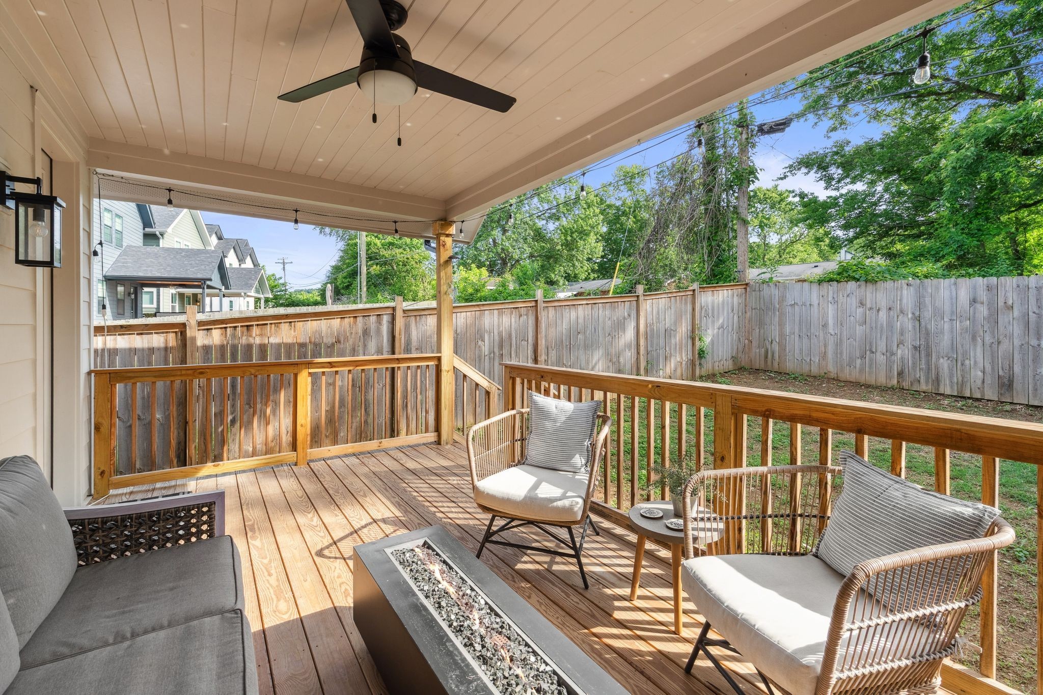 423 A American Road Nashville, TN 37209 - Photo 46 of 47 a view of a two chairs in the balcony
