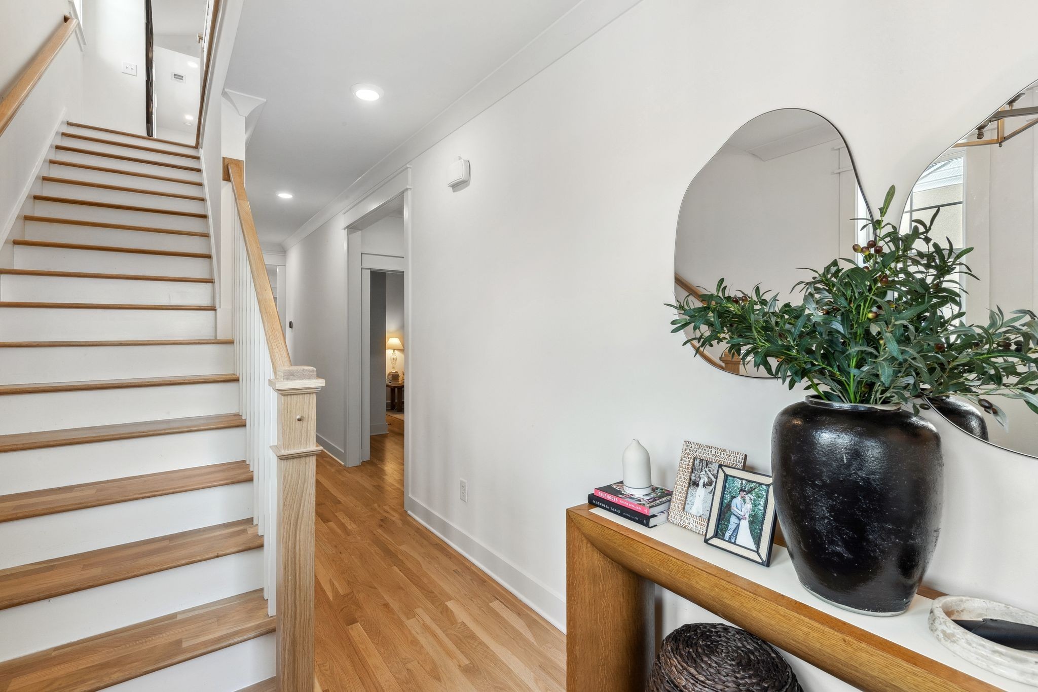 423 A American Road Nashville, TN 37209 - Photo 5 of 47 a view of entryway and hall with wooden floor