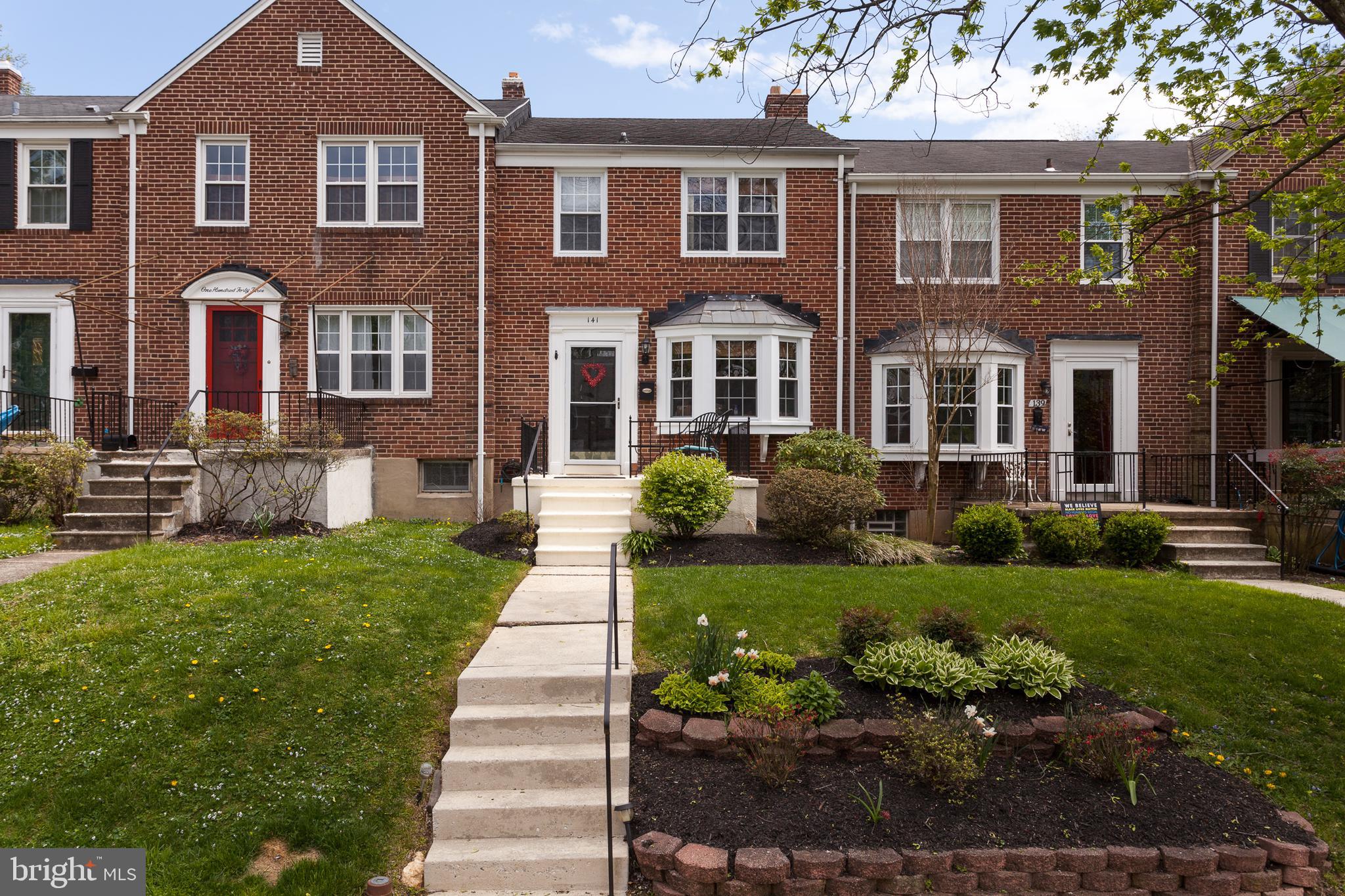 141 Stanmore Road Baltimore, MD 21212 - Photo 2 of 22 Lovely landscaping and curb appeal