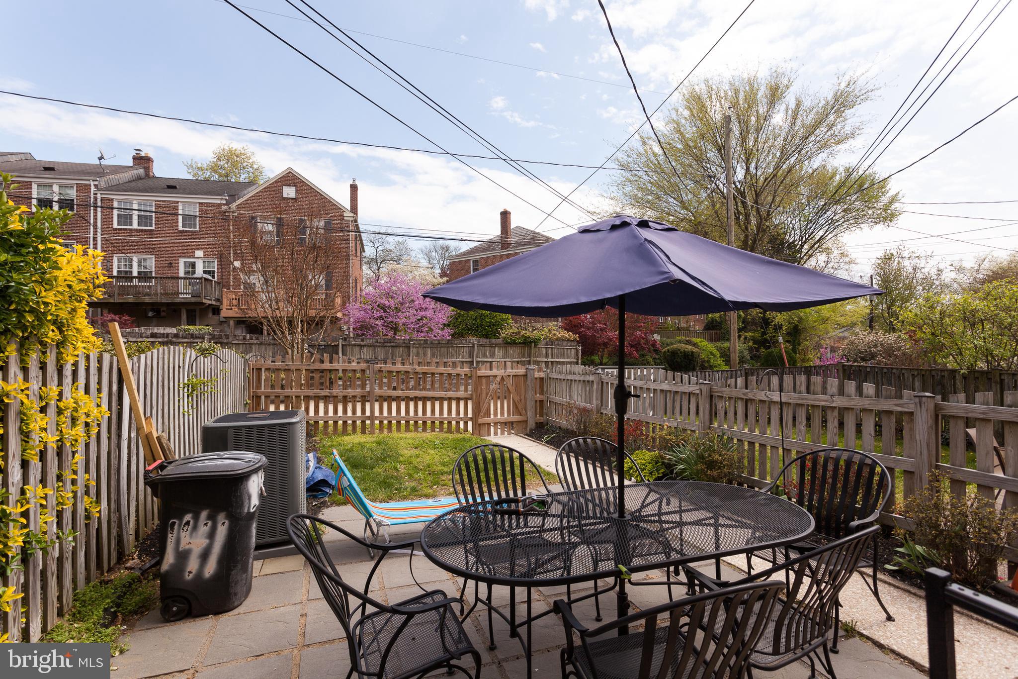 141 Stanmore Road Baltimore, MD 21212 - Photo 20 of 22 Lovely backyard patio with low maintenance!