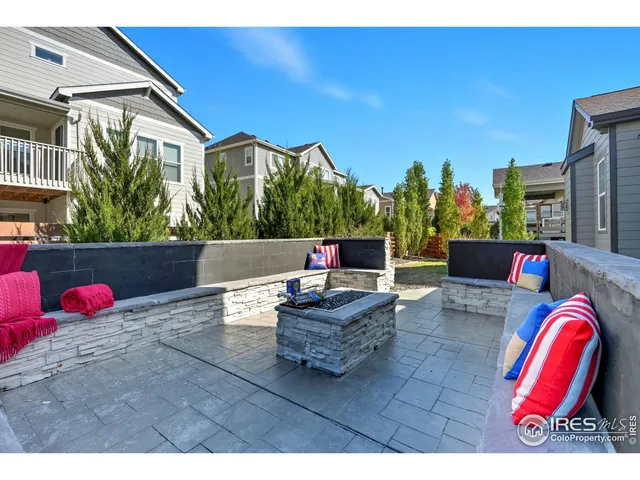 a view of an outdoor sitting space