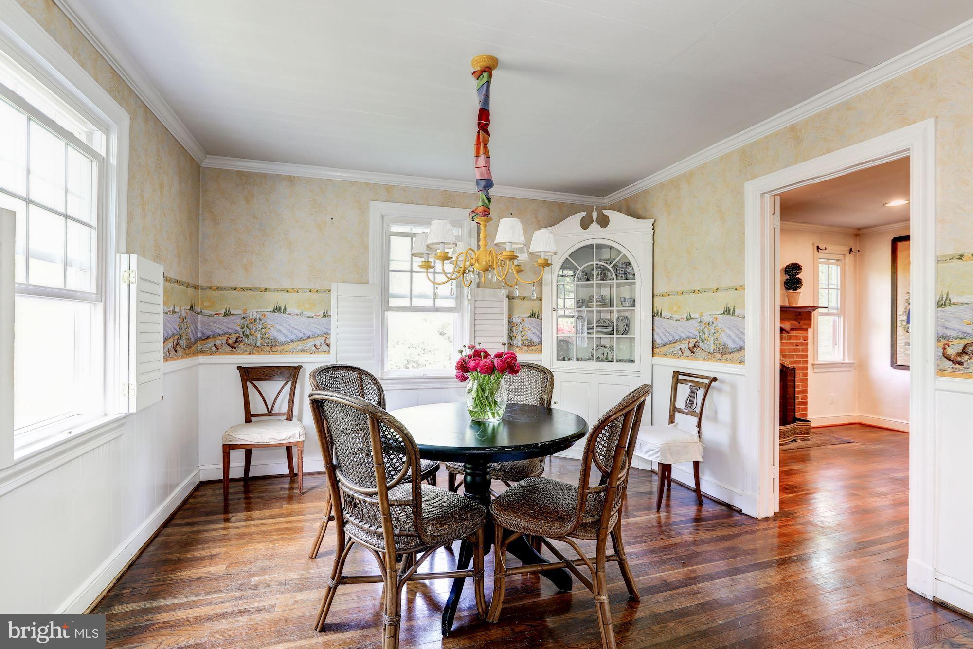 11511 Glen Road Potomac, MD 20854 - Photo 5 of 28 Sunny dining room with built-in china cabinet
