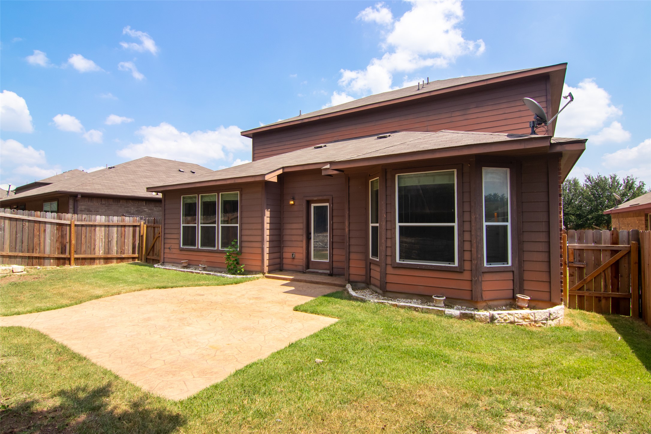 12104 Broten Street Austin, TX 78748 - Photo 28 of 32 A spacious backyard with a private fence offers an ideal setting for outdoor gatherings.