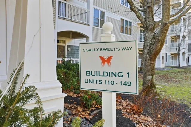 a sign on the side of a building