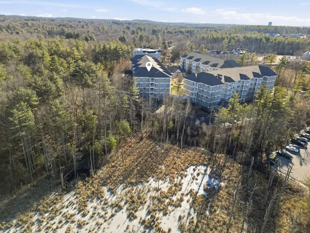 a view of a city with mountain