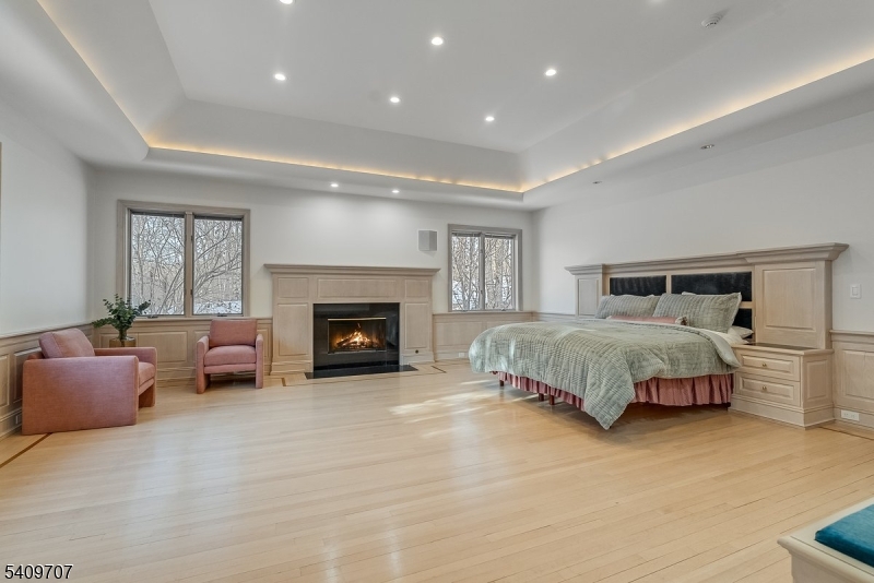 120 Goodale Road Newton, NJ 07860 - Photo 21 of 47 a bedroom with a bed and a fireplace