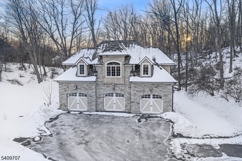 120 Goodale Road Newton, NJ 07860 - Photo 36 of 47 a front view of a house with a yard covered with snow in front of house