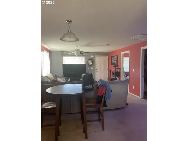 a backyard of a house