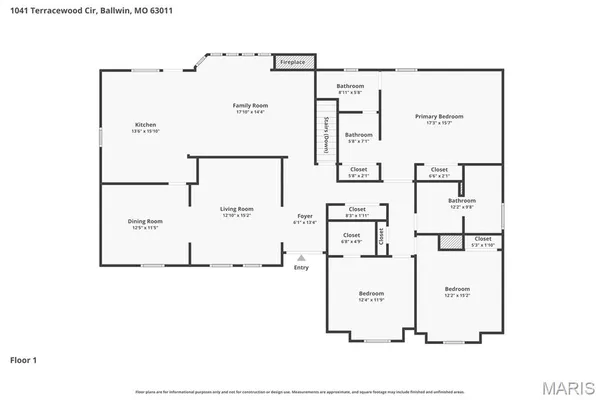 $445,000 | 1041 Terracewood Circle, Ballwin, MO 63011