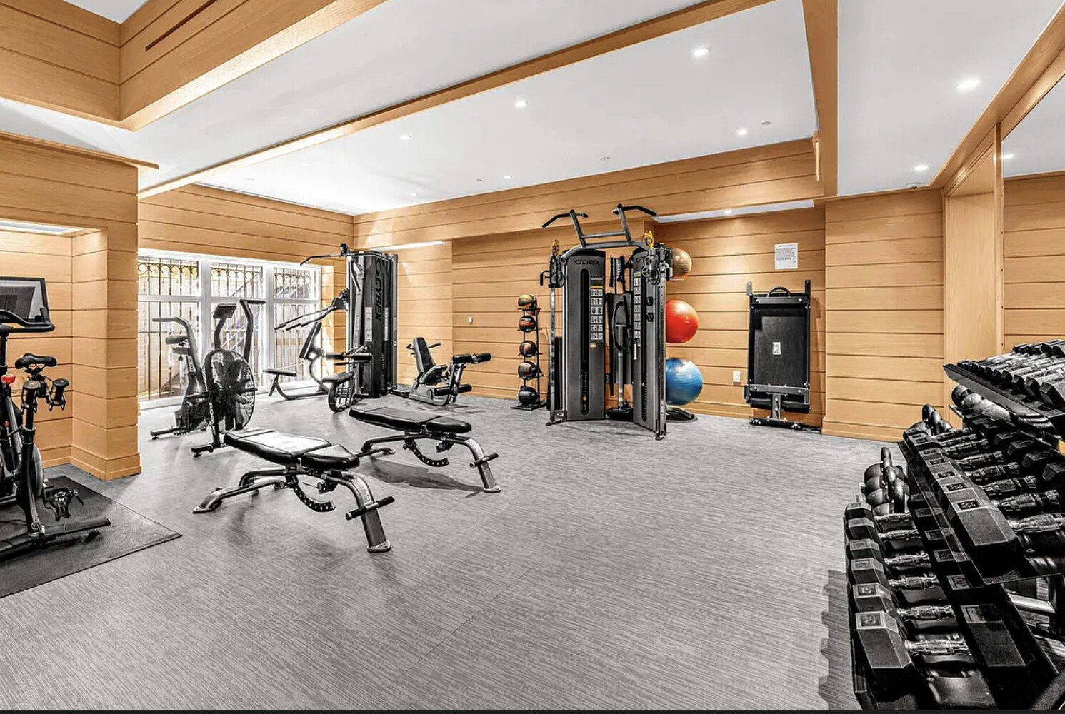 33 East 74th Street, Unit 5A Manhattan, NY 10021 - Photo 17 of 22 a view of a room with gym equipment