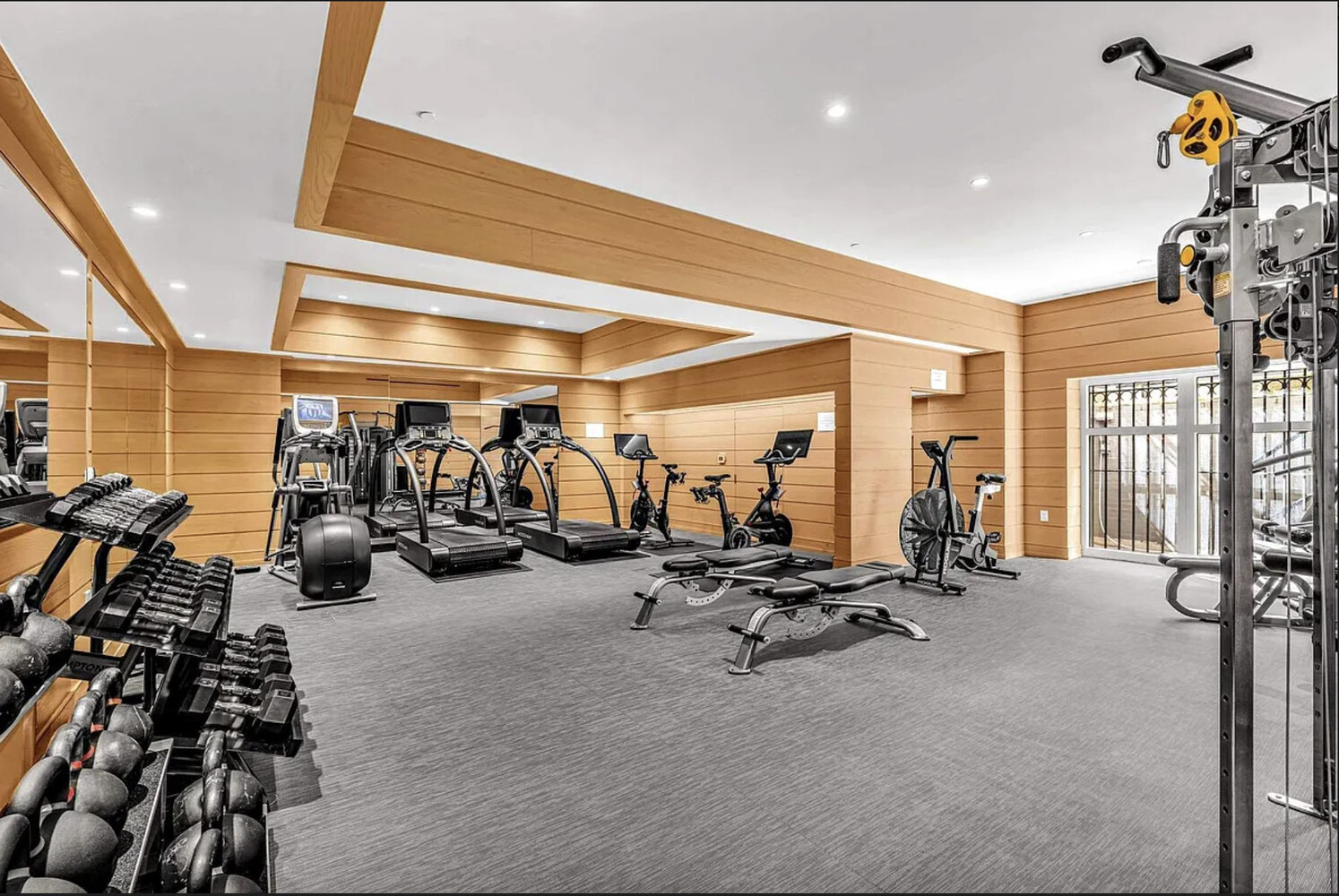 33 East 74th Street, Unit 5A Manhattan, NY 10021 - Photo 18 of 22 a view of a room with gym equipment