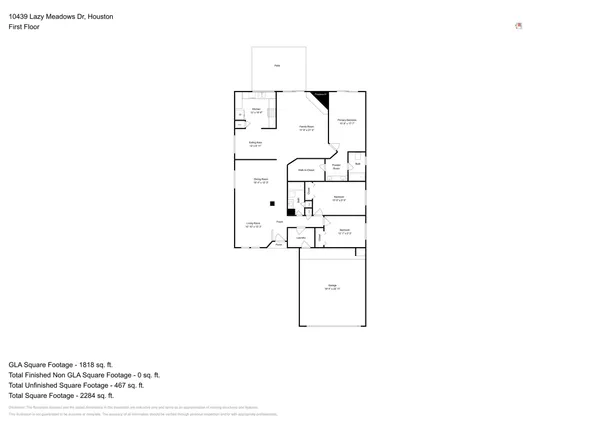 $1,845 | 10439 Lazy Meadows Drive, Houston, TX 77064