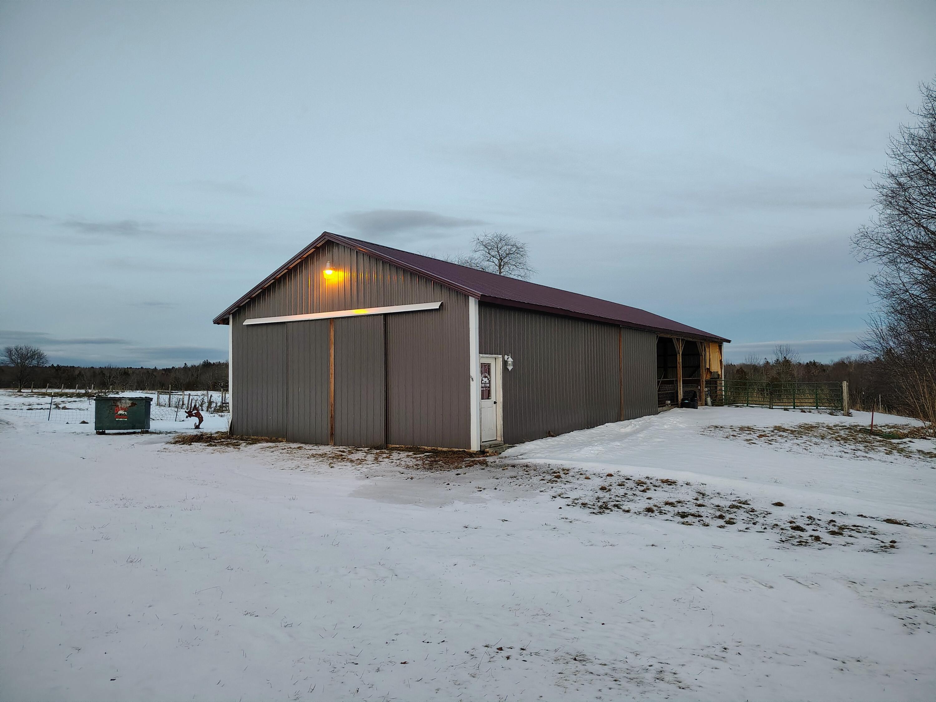 586 Upper-Charleston Road Charleston, ME 04422 - Photo 46 of 64 Pole Barn 2