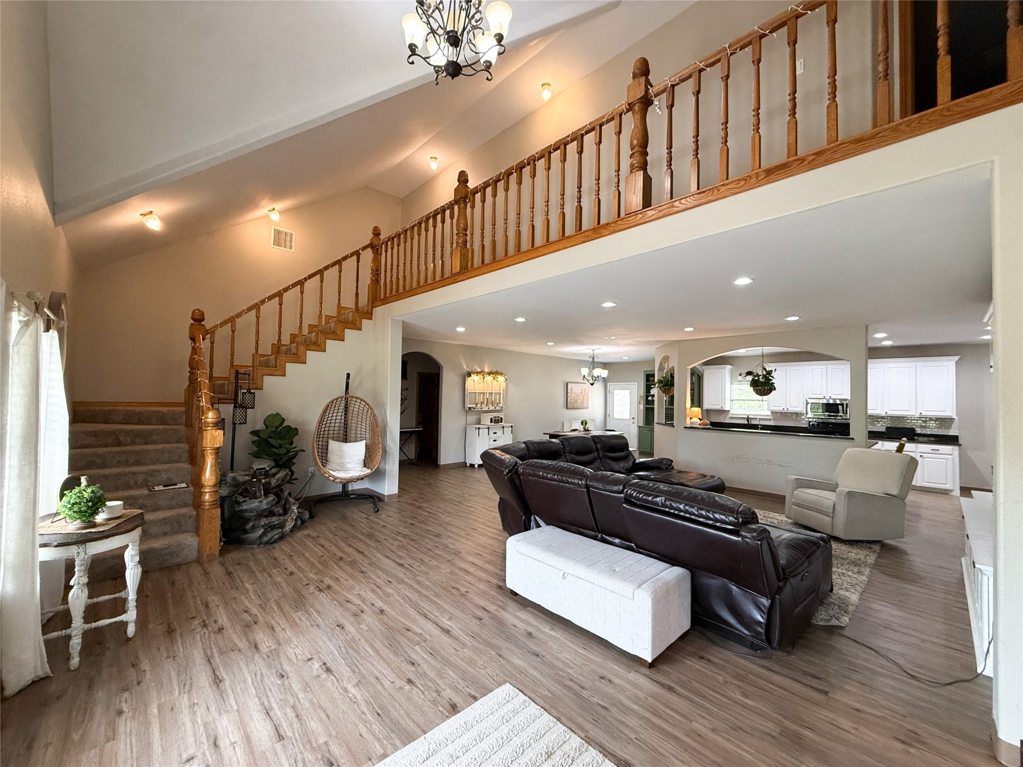 740 Bridget Avenue Buffalo, TX 75831 - Photo 21 of 50 a living room with furniture and wooden floor