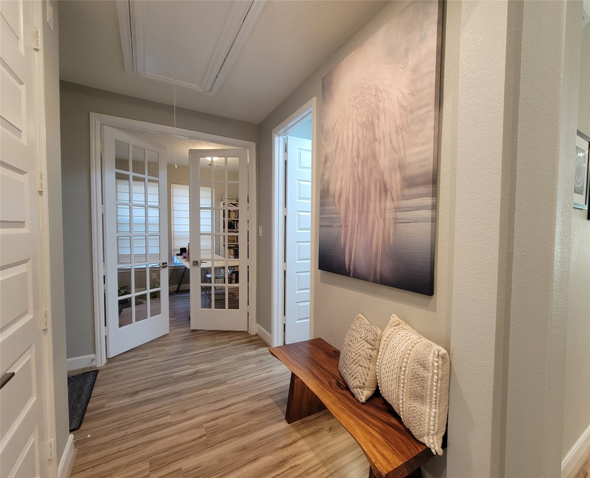 2095 Parnevik Place Conroe, TX 77304 - Photo 7 of 23 French doors leading to the Home Office / Den.