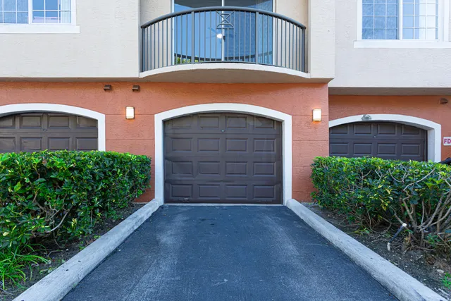 a view of front door of house