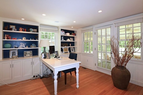 28 Sears Road Wayland, MA 01778 - Photo 19 of 30 a view of a workspace with furniture and a window