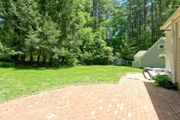 28 Sears Road Wayland, MA 01778 - Photo 7 of 30 a view of backyard with green space