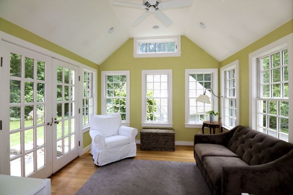 28 Sears Road Wayland, MA 01778 - Photo 10 of 30 a living room with furniture and a large window