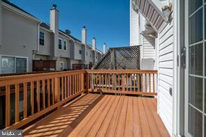 6348 Dakine Circle Springfield, VA 22150 - Photo 13 of 35 a view of balcony with wooden floor