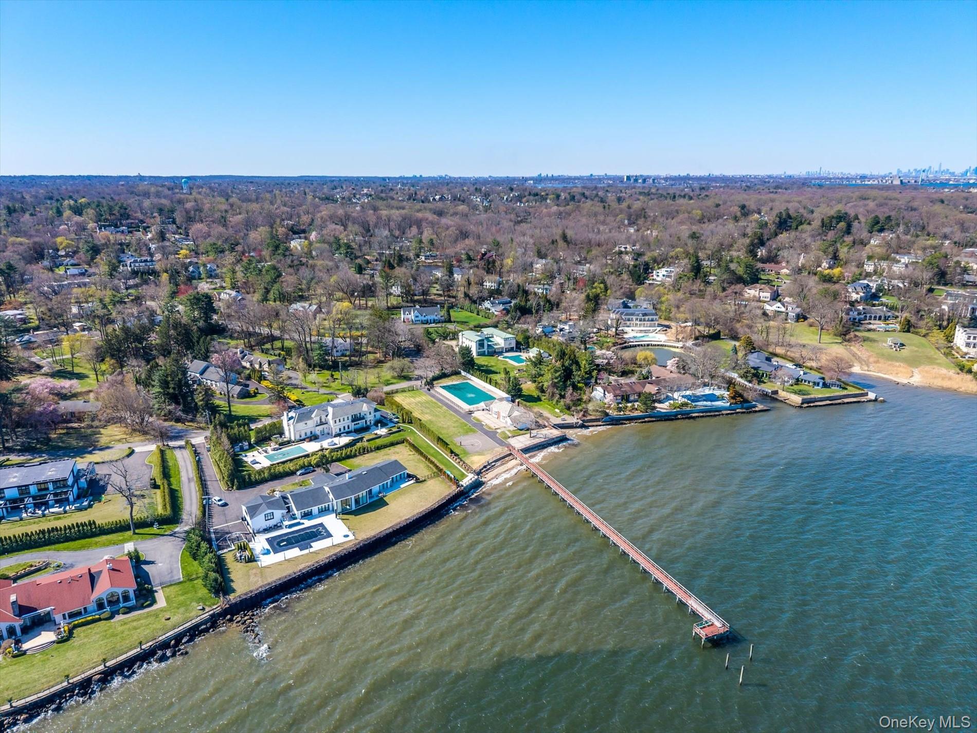 33 Harbour Road Great Neck, NY 11024 - Photo 2 of 14 an aerial view of a houses with outdoor space