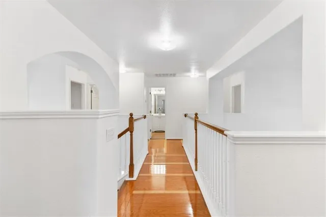 wooden floor in an empty room