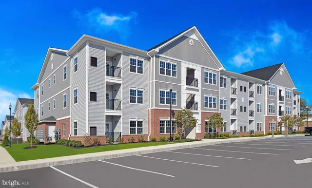 a view of a building with a street