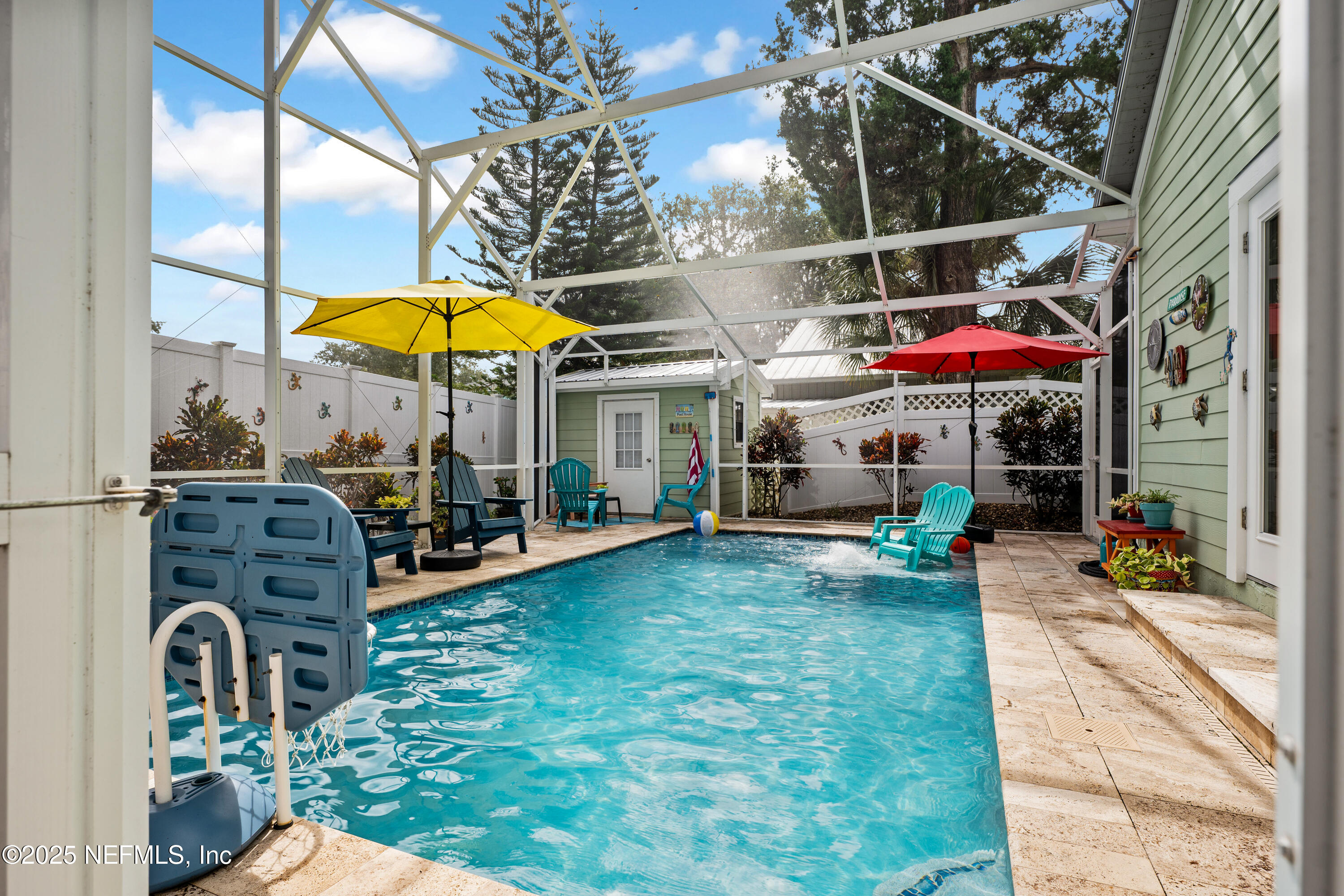 2500 Hydrangea Street St. Augustine, FL 32080 - Photo 34 of 56 a view of a chairs and table in the patio