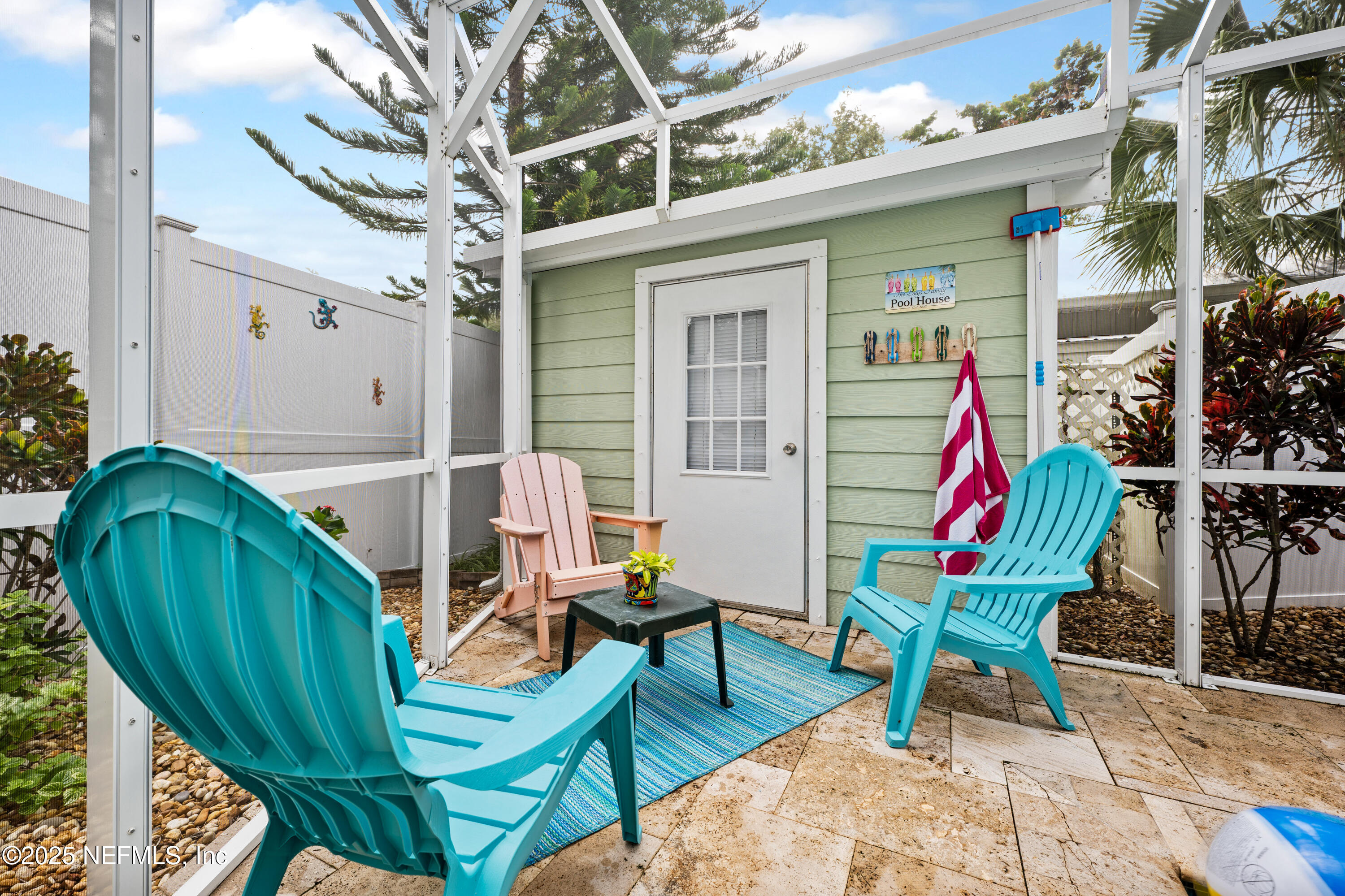 2500 Hydrangea Street St. Augustine, FL 32080 - Photo 39 of 56 a view of a chairs in a patio