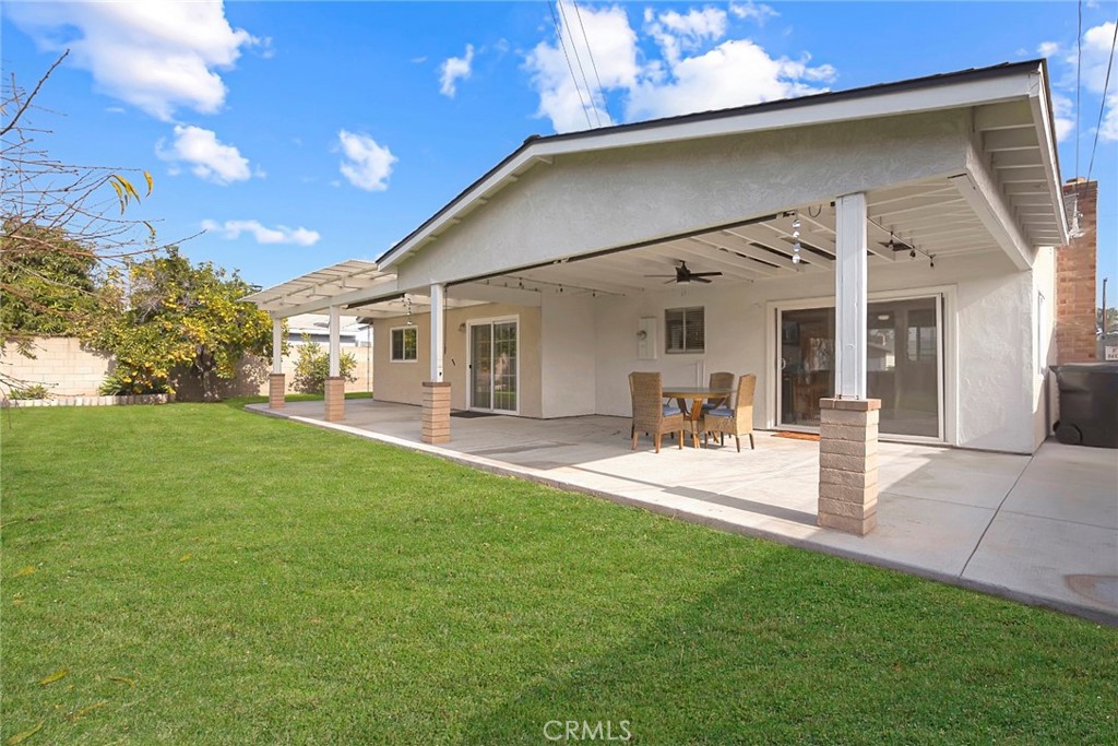 1115 South Groveland Place Anaheim, CA 92806 - Photo 33 of 42 a view of a house with a patio
