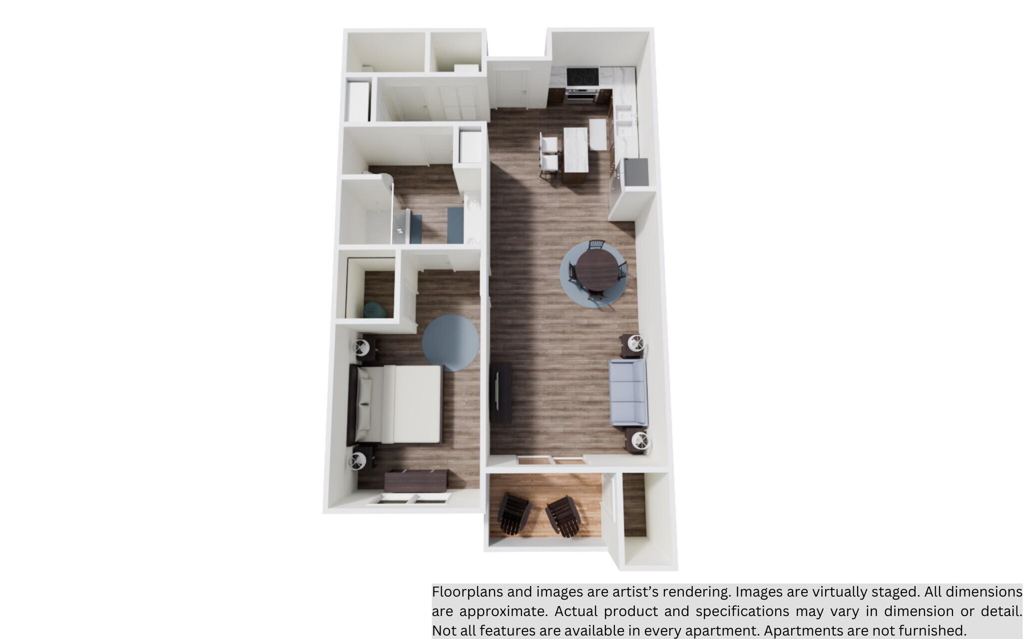 2645 Burton Road, Unit BLD 4 Ann Arbor, MI 48104 - Photo 9 of 41 1bd 3D w Label