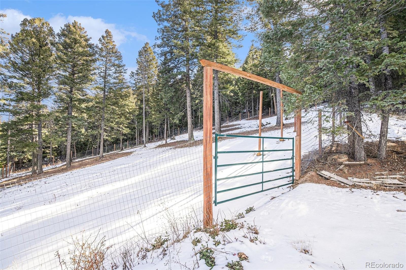 10148 South Turkey Creek Road Morrison, CO 80465 - Photo 46 of 50 a view of a house with a snow on the road