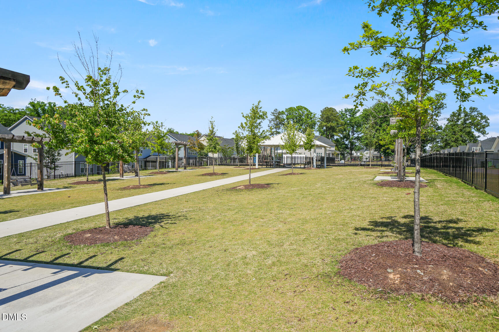 2966 Rise And Shine Road Apex, NC 27502 - Photo 51 of 61 a view of a swimming pool with an outdoor space