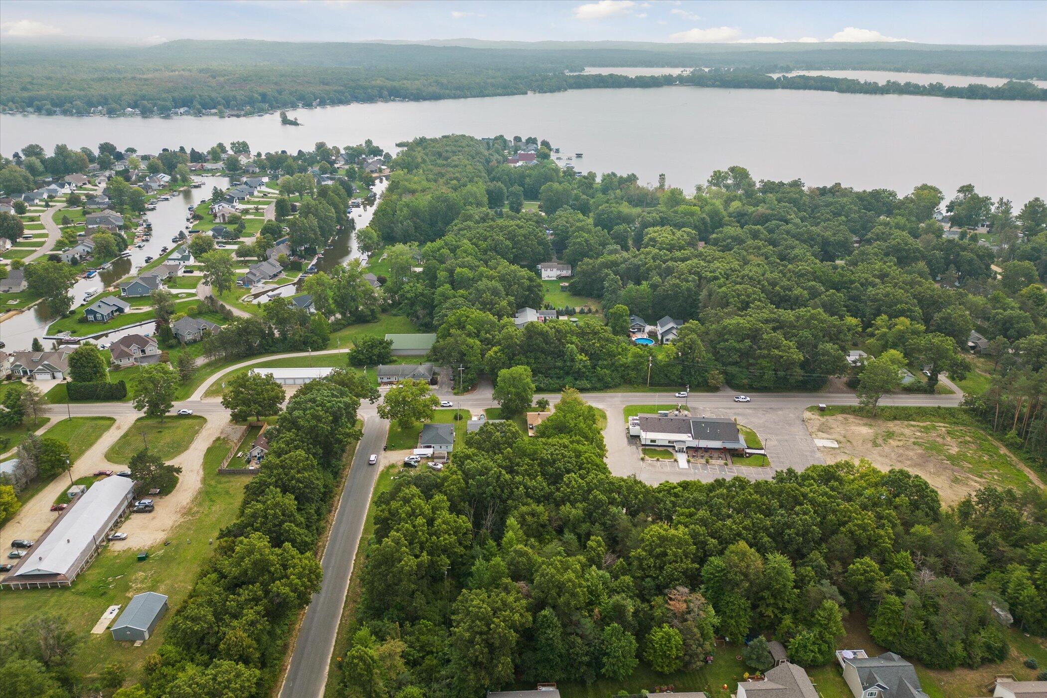 2654 South Patterson Road Wayland, MI 49348 - Photo 35 of 39 Aerial | Gun Lake