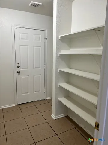 a view of empty room