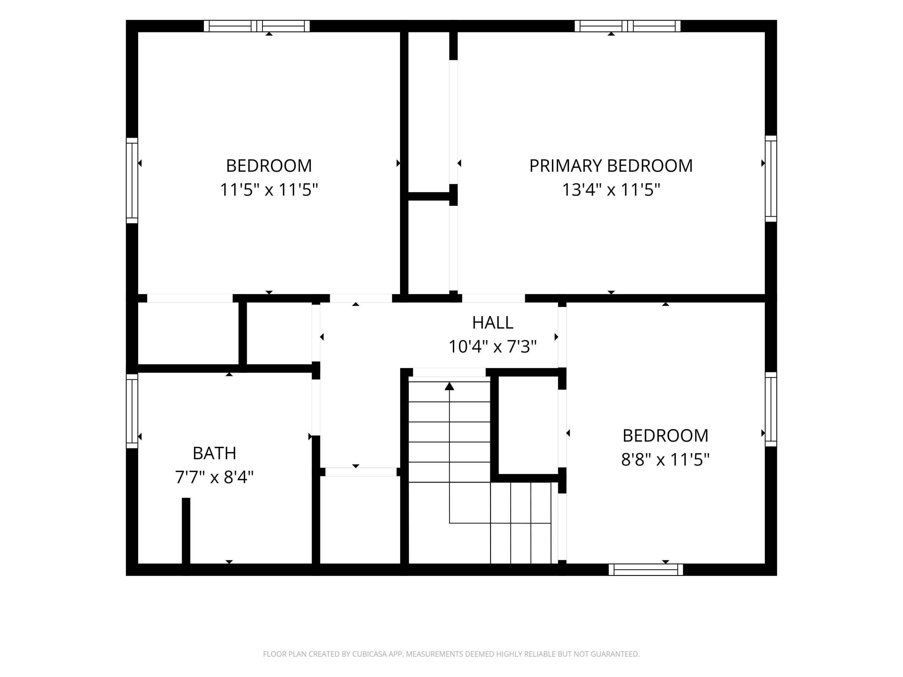 84 Federal Street Parsonsfield, ME 04047 - Photo 63 of 63 2nd Floor Plan