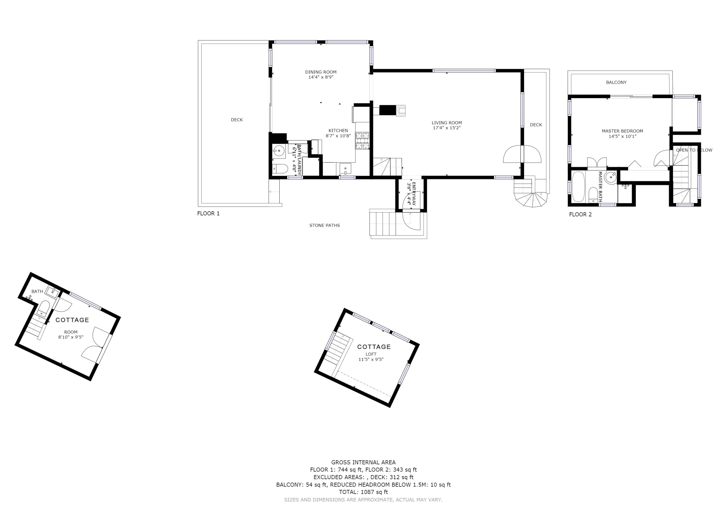 241 Otis Point Road Tenants Harbor, ME 04860 - Photo 52 of 52 241OtisPoint_SaintGeorge_Floor_Plans