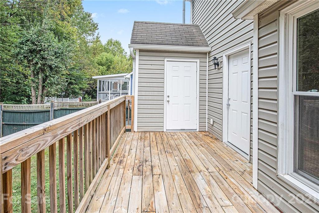 3517 Rosedown Drive Matthews, NC 28105 - Photo 6 of 28 a view of backyard with a deck