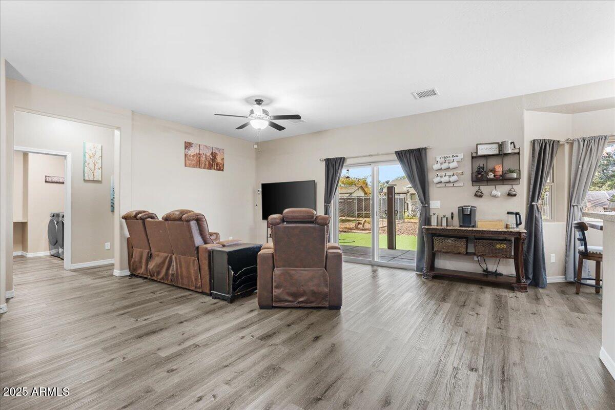 8191 East Gale Road Prescott Valley, AZ 86314 - Photo 5 of 28 SLIDER OUT TO BACKYARD