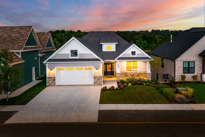 305 Leeward Way Ottawa, IL 61350 - Photo 1 of 53 a front view of a house with a yard
