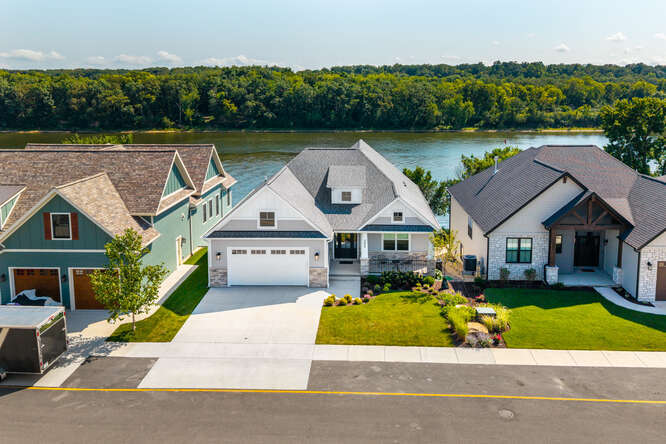 305 Leeward Way Ottawa, IL 61350 - Photo 5 of 53 an aerial view of a house