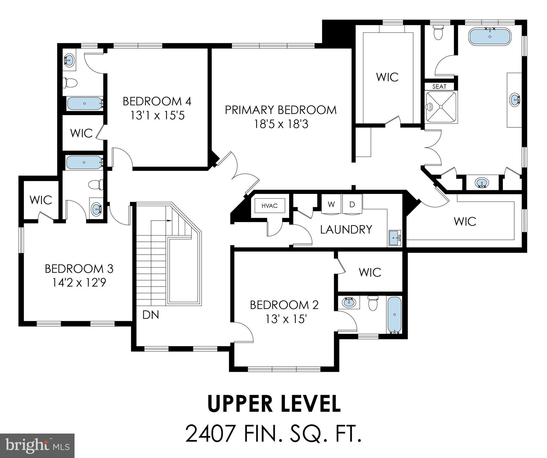 11214 B Stuart Mill Road Oakton, VA 22124 - Photo 12 of 13 Upper Level