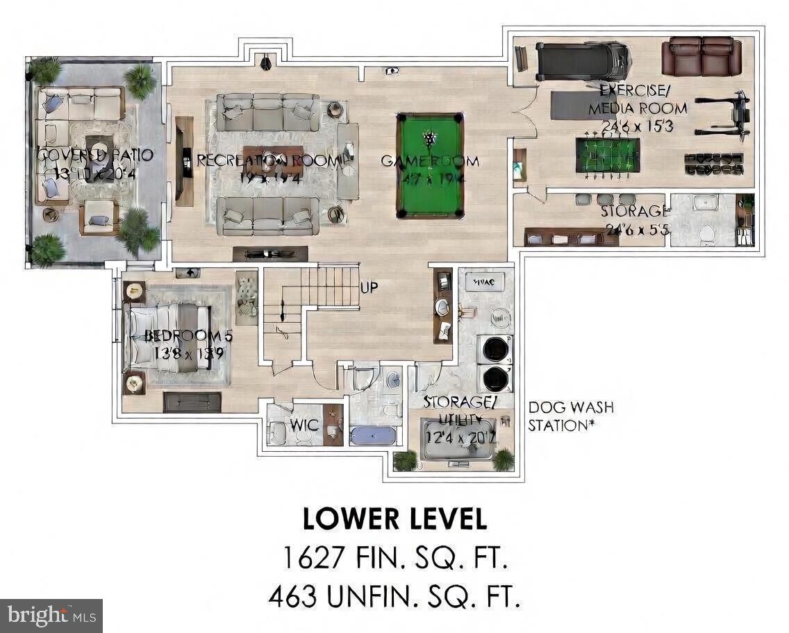 11214 B Stuart Mill Road Oakton, VA 22124 - Photo 10 of 13 Lower Level