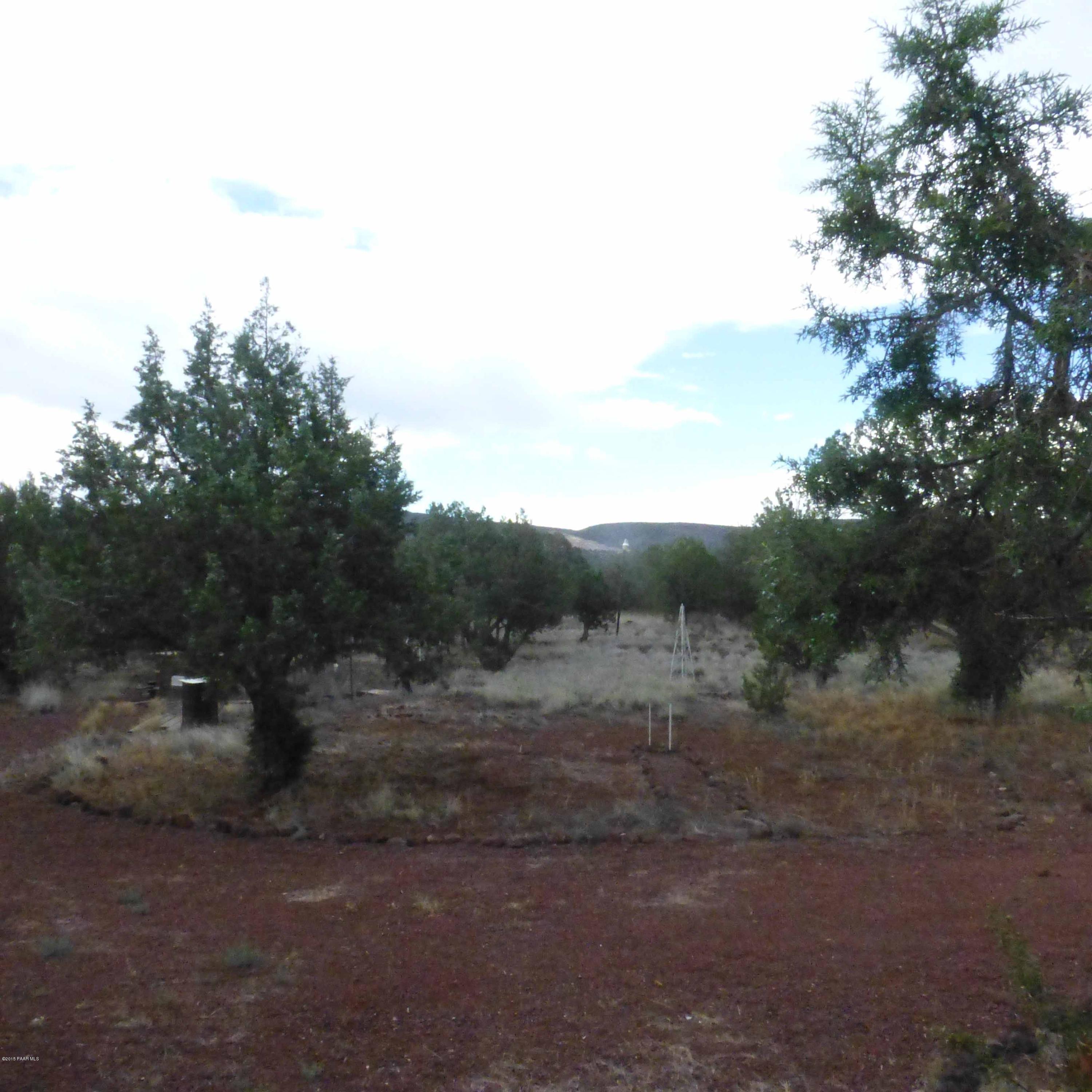 3893 Verde Road Ash Fork, AZ 86320 - Photo 3 of 33 a view of a dirt road with trees in the background