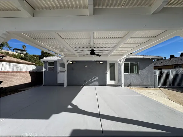 a view of storage and utility room